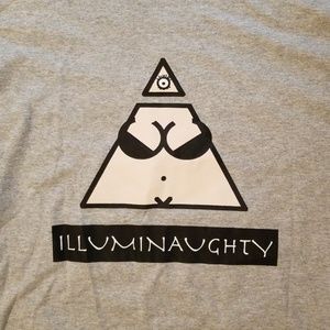 Illuminaughty t-shirt
